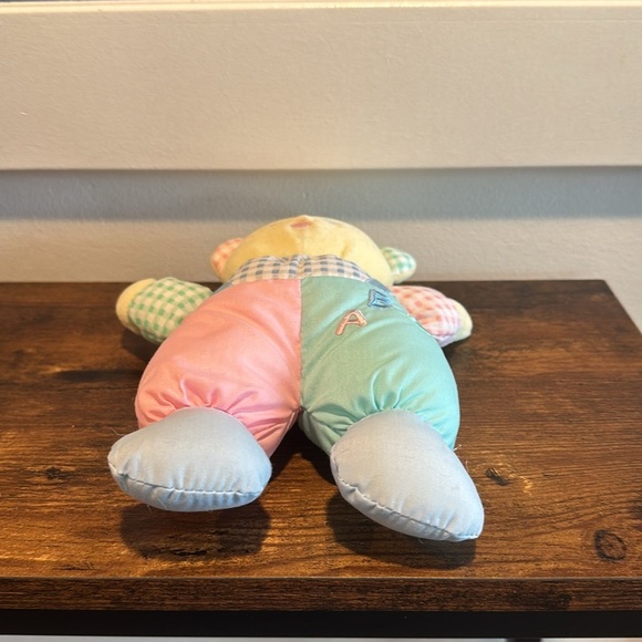Unbranded / Eden look alike Patchwork Pastel Teddy Bear - Picture 3 of 7